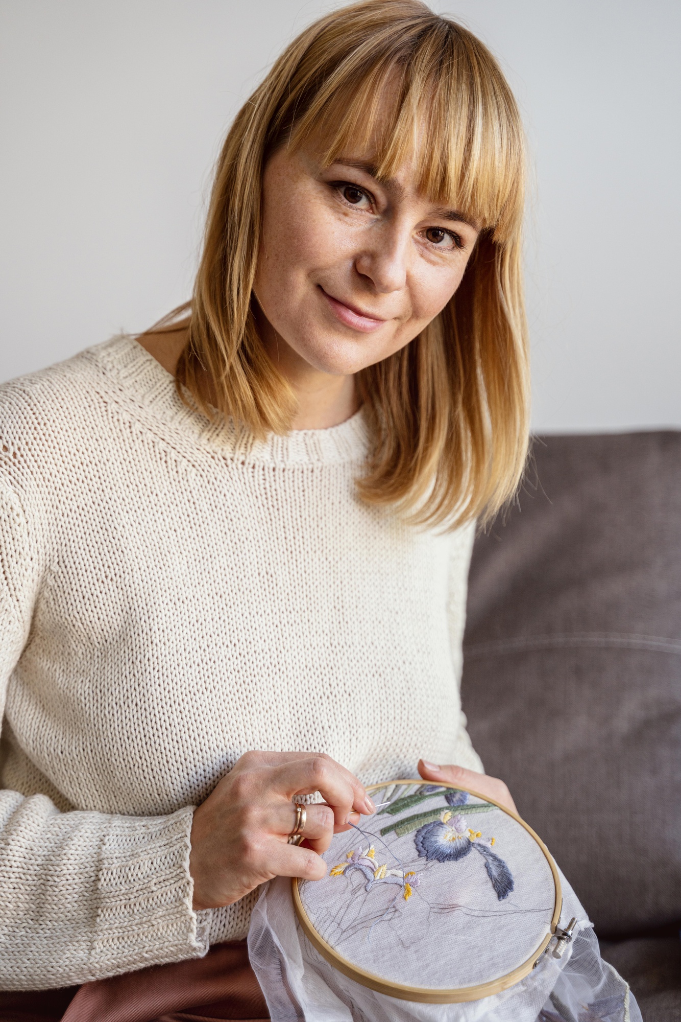 Anna — instruktor haftu, portret
